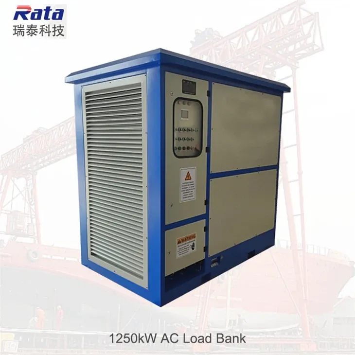 1250kW Resistive Load Bank, AC 3phase Outdoor Design for generator load testing