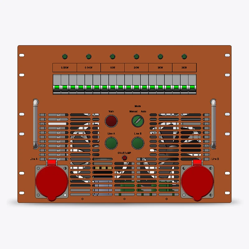 RM-10D 10kW Rack Mounted AC Load Bank
