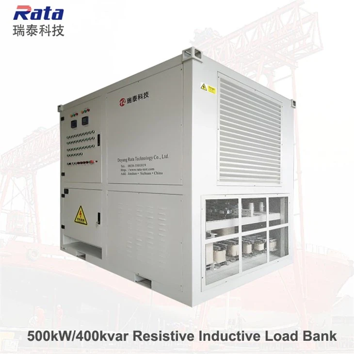 Marine 500kW/375kvar Resistive Inductive Load Bank