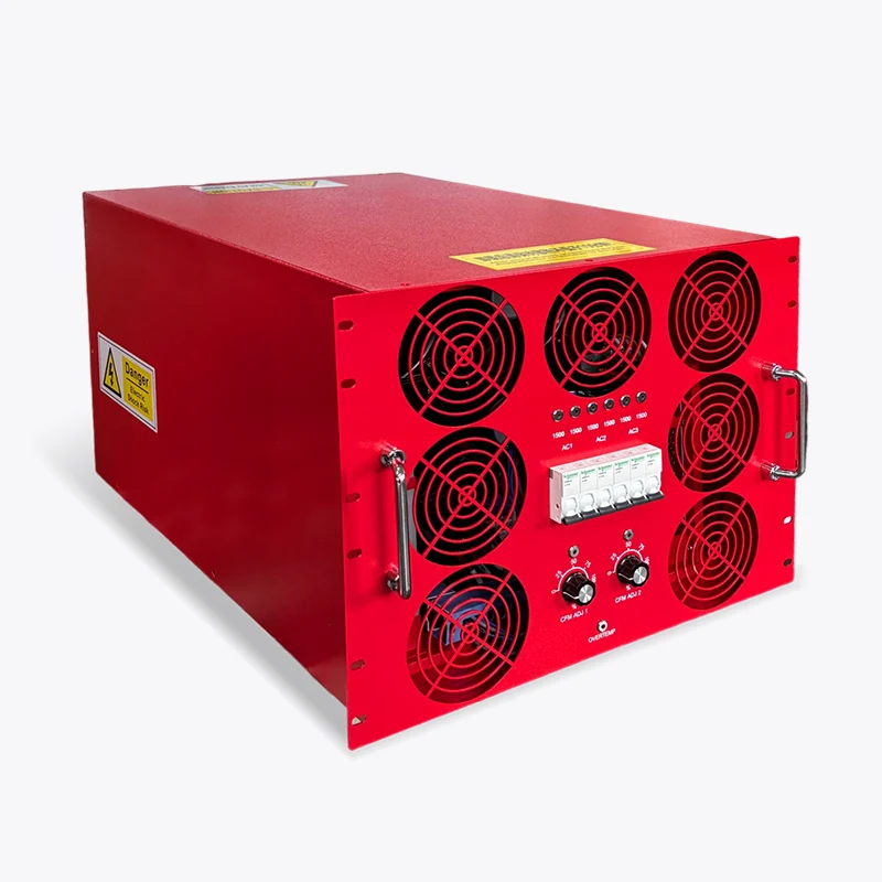 9kW single phase rack-mounted load bank for data center