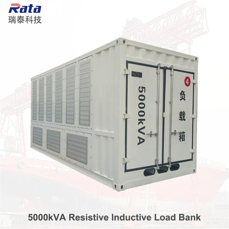 4000kW/3000kvar Resistive Inductive Load Bank