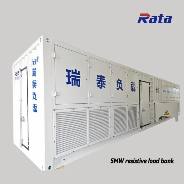 Air Cooled 5MW Resistive AC Load Bank For Power Testing
