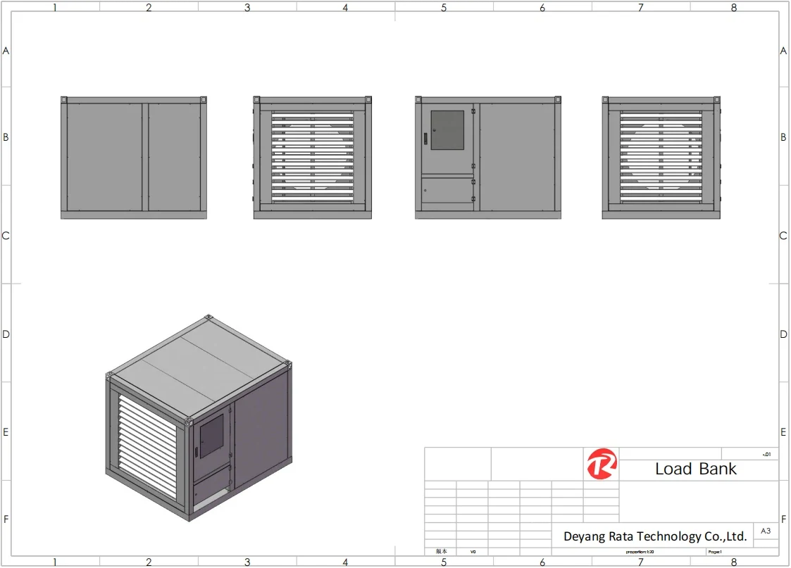 200kW load bank design 200kW load bank design