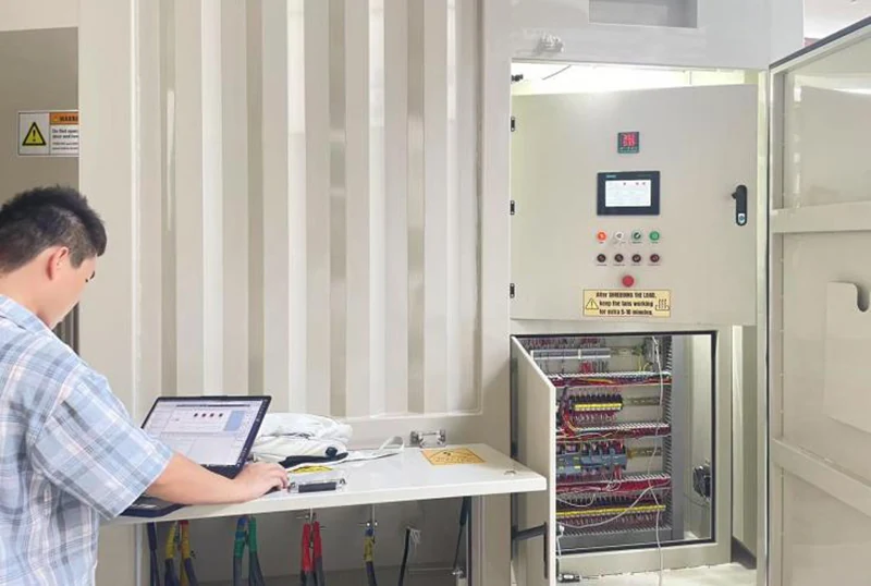 电阻负载箱案例研究 3600kW 950VAC 50/60Hz。