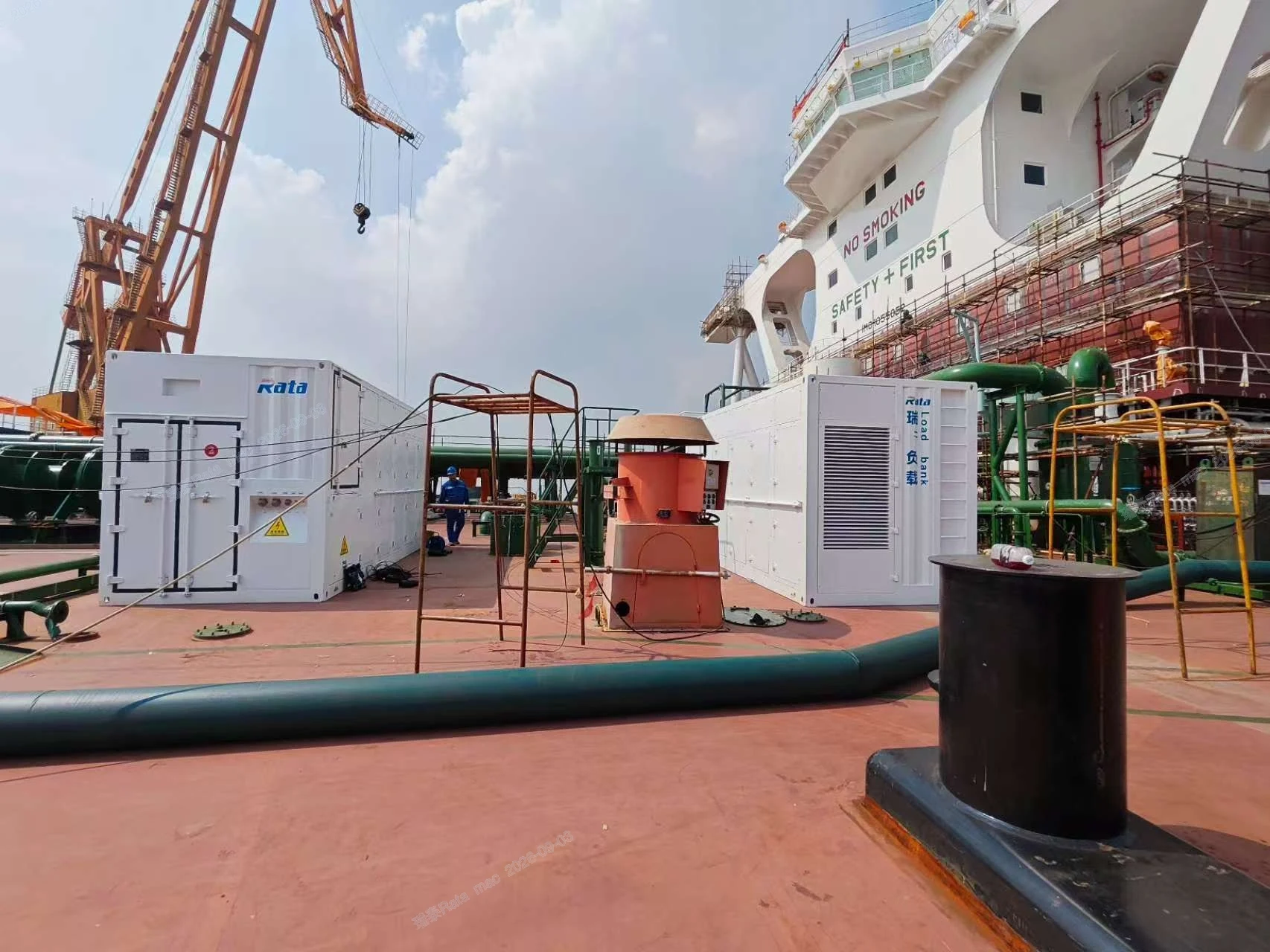 瑞泰 5000kVA 船舶发电机负载测试配大功率电阻及无功负载箱