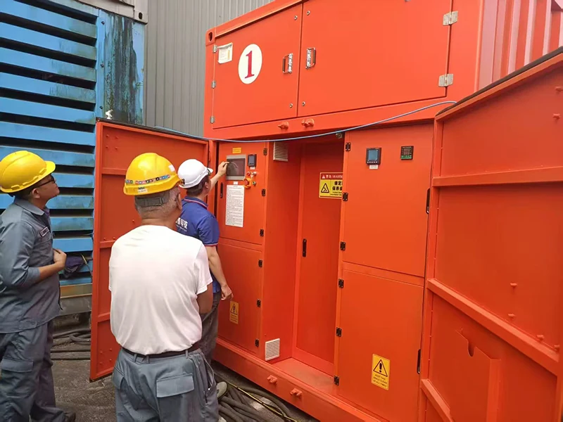 3500kW 400Vac 电阻、无功、容性负载箱，用于发电机测试